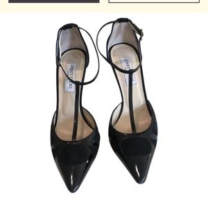 Jimmy Choo T-strap stilettos